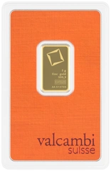 Valcambi 5 Γραμμάρια - Μπάρα από Χρυσό