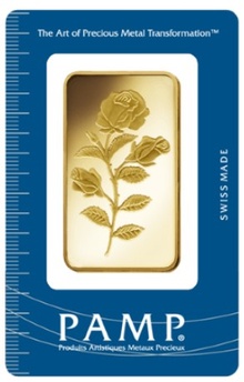 PAMP Rosa 50 Γραμμάρια - Μπάρες χρυσού