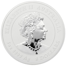 Ασημένιο Νόμισμα - Έτος του Ποντικιού - Perth Mint - 5 ουγγιές