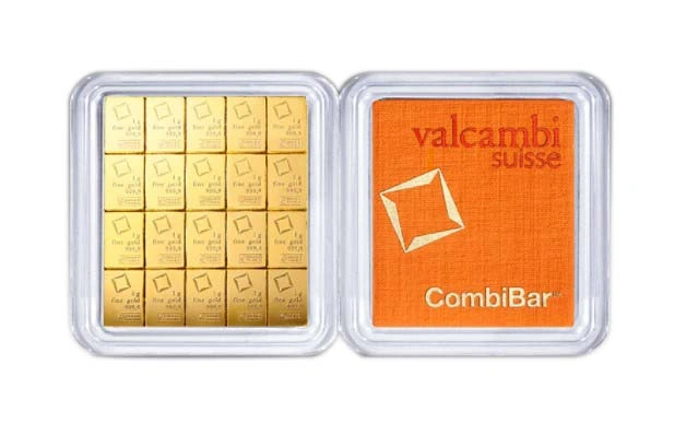 20 x 1g Μπάρες από Χρυσό - CombiBar