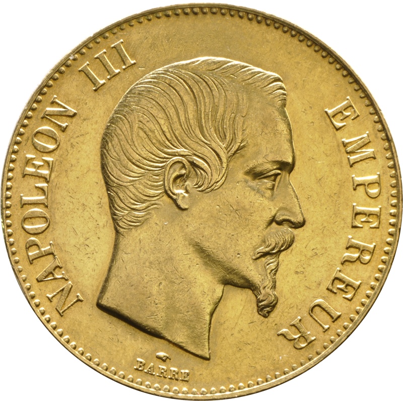 100 Γαλλικά Φράγκα - Ναπολέων III