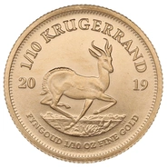 Χρυσό Νόμισμα Krugerrand 2019 - 1/10 Ουγγιά