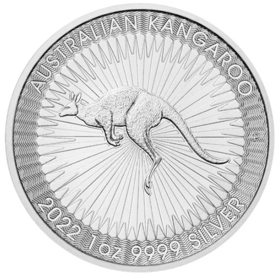 2022 1oz Silver Australian Kangaroo Coin