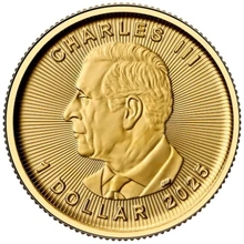 2025 Χρυσό Νόμισμα Canadian Maple Leaf - 1/20 της ουγγιάς