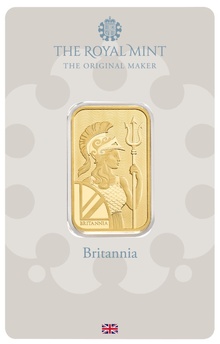 Britannia 20 Γραμμάρια - Μπάρες Χρυσού