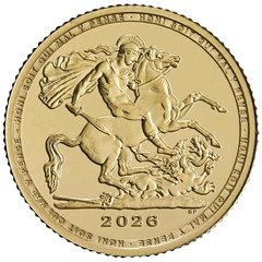 2026 1/4 Χρυσής Αγγλικής Λίρας