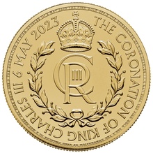 2023 Coronation £100 χρυσό νόμισμα 1 ουγγιά