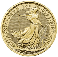 2023 Coronation Britannia - Χρυσό νόμισμα 1 ουγγιάς
