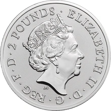 2019 Royal Mint  - Έτος του Χοίρου - 1 ουγγιά - Ασημένιο Νόμισμα