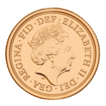 2022 Χρυσή Αγγλική Λίρα 1/4