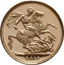 Χρυσή Λίρα Αγγλίας Proof - 2010 σε συσκευασία δώρου