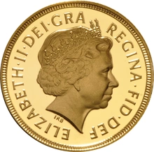 Χρυσή Λίρα Αγγλίας Proof 2004 (Χωρίς συσκευασία)