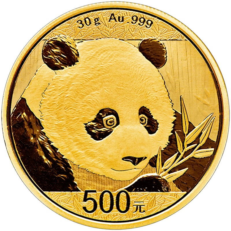 Χρυσό Νόμισμα - Κινέζικο Πάντα 2018 - 30 γρ.