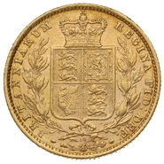 1871 Χρυσή Λίρα Αγγλίας – Bικτώρια Νέα Κεφαλή