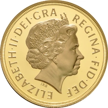 2003 4 Χρυσες Λίρες Αγγλίας  (Proof)