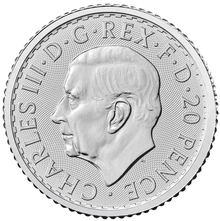 2024 Ασημένιο Νόμισμα της Αγγλίας (Britannia) - 1/10 Ουγγιάς