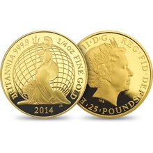 2014 Χρυσά Νομίσματα της Αγγλίας - 3 Νομίσματα σε σετ