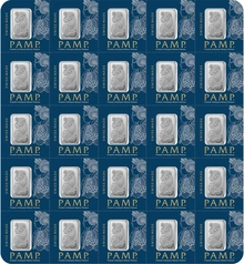 PAMP 25 Γραμμάρια - Μπάρες Πλατίνας (Combubar)