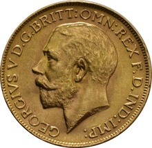 Χρυσή Αγγλική Λίρα 1926 - Βασιλιάς Γεώργιος ο Ε' - SA