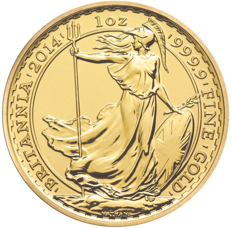 2014  Χρυσό Νόμισμα Britannia - 1 ουγγιά