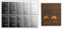 10 x 10g Μπάρες από Aσήμι - CombiBar