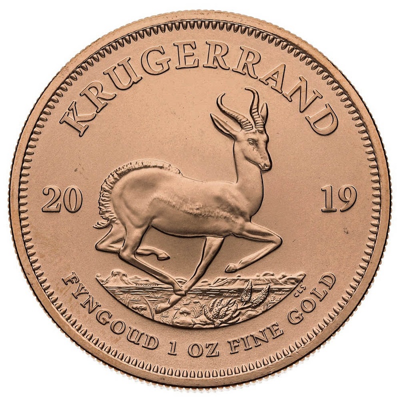 Χρυσό Νόμισμα Krugerrand 2019 - 1 ουγγιά