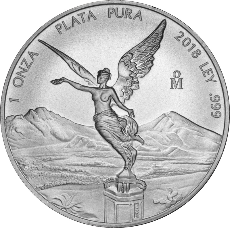 Ασημένιο Νόμισμα Μεξικού Libertad 2018