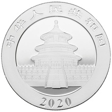 Ασημένιο νόμισμα - Κινέζικo πάντα 2020 - 30 γρ. - Σε συσκευασία δώρου