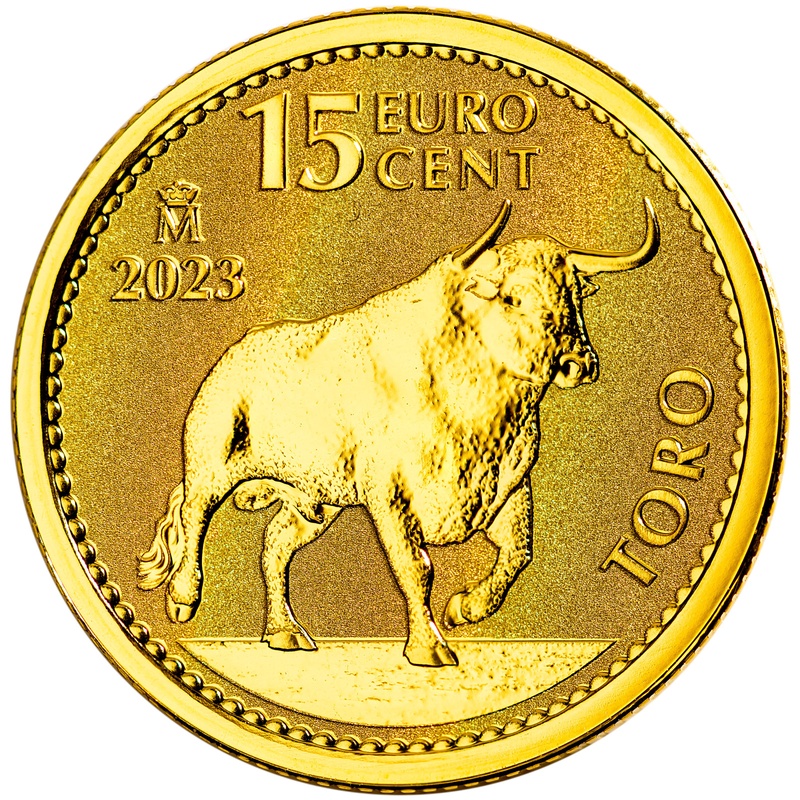 Χρυσό Νόμισμα Ταύρος Ισπανίας - 1/10 ουγγιάς 2023