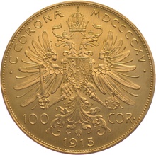 Χρυσό Νόμισμα Αυστρίας 100 Κορώνες