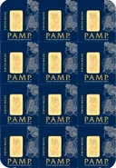 PAMP 12 Γραμμάρια - Μπάρες Χρυσού