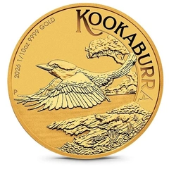 2026 1/10 ουγγιάς Αυστραλιανό χρυσό νόμισμα Kookaburra