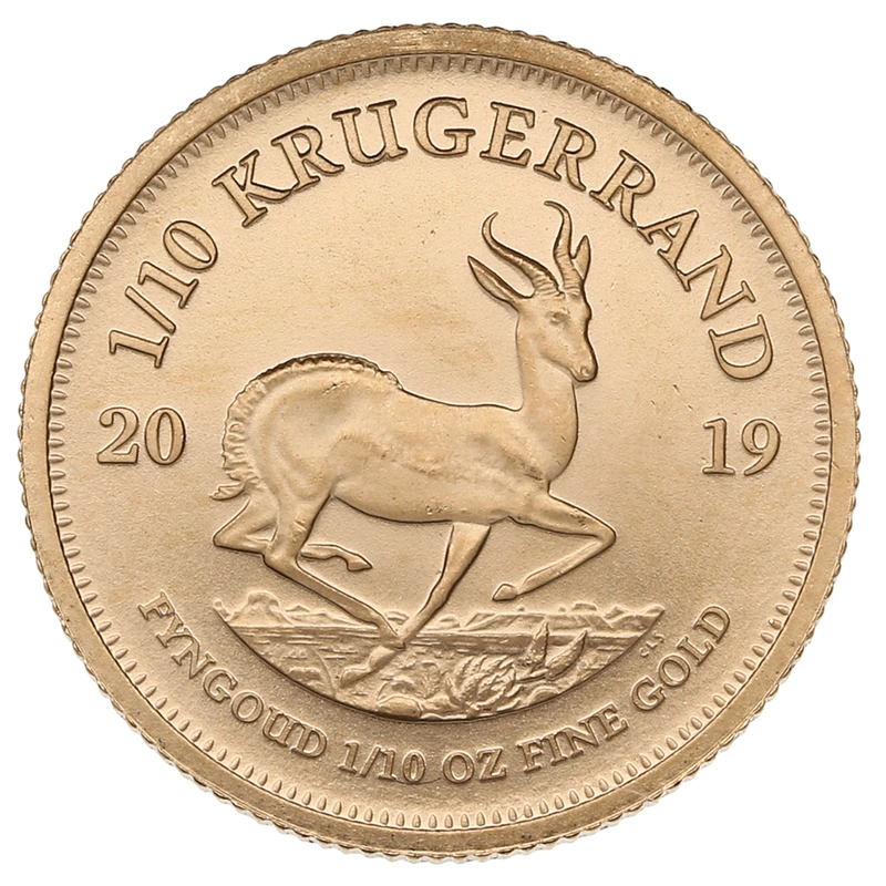 Χρυσό Νόμισμα Krugerrand 2019 - 1/10 Ουγγιά