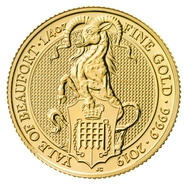 Yale of Beaufort - Χρυσό Νόμισμα - 1/4 ουγγιά
