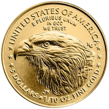 2025 Χρυσό Νόμισμα American Eagle - 1/10 της ουγγιάς