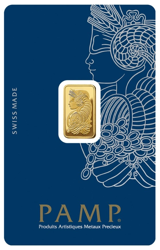 PAMP 2.5 Γραμμάρια - Μπάρες Χρυσού