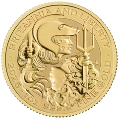 2025 Χρυσό Νόμισμα Britannia & Liberty- 1 ουγγιά