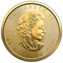 Χρυσό Νόμισμα Καναδά 2023 - 1/2 Ουγγιάς
