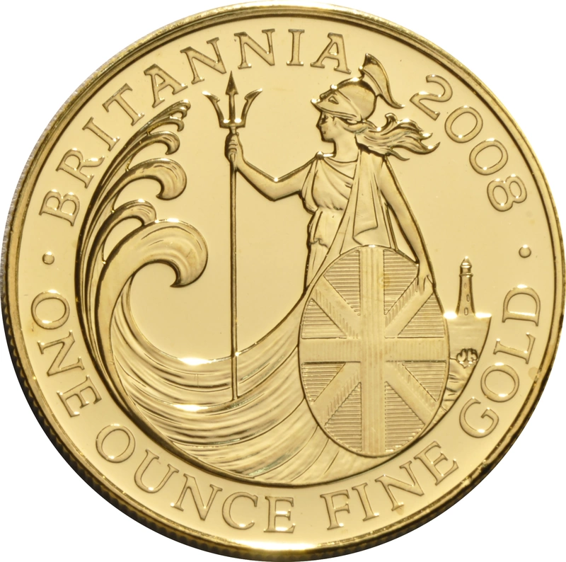 2008 Χρυσό Νόμισμα Britannia - 1 ουγγιά