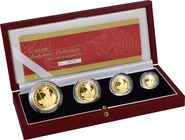 2002 Σετ 4 Χρυσές Λίρες Αγγλίας (Proof)