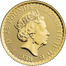 Χρυσό Νόμισμα της Αγγλίας 2021 - 1/4 Ουγγιά