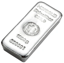 Heraeus 1 κιλό - Μπάρες Χρυσού Cast