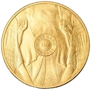 2026 Χρυσό Νόμισμα Elephant Big Five Series 1 ουγγιά