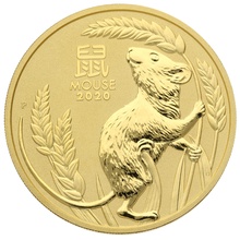 Χρυσό Νόμισμα - Έτος του Ποντικιού 2020 - Perth Mint - 2 ουγγιές