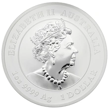 Ασημένιο Νόμισμα - Έτος του Ποντικιού - Perth Mint - 1 ουγγιά