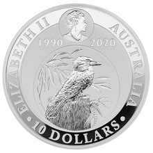 Ασημένιο Νόμισμα - Kookaburra 2020 - 10 ουγγιές