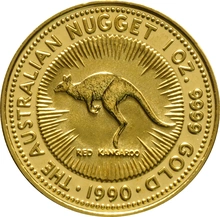 Australian Nugget 1990 - 1 ουγγιά