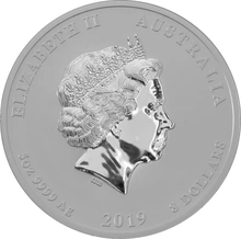 Ασημένιό Νόμισμα - Έτος του Χοίρου - Perth Mint - 5 ουγγιές