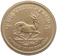 Χρυσό Νόμισμα Krugerrand 2024 - 1/10 Ουγγιάς