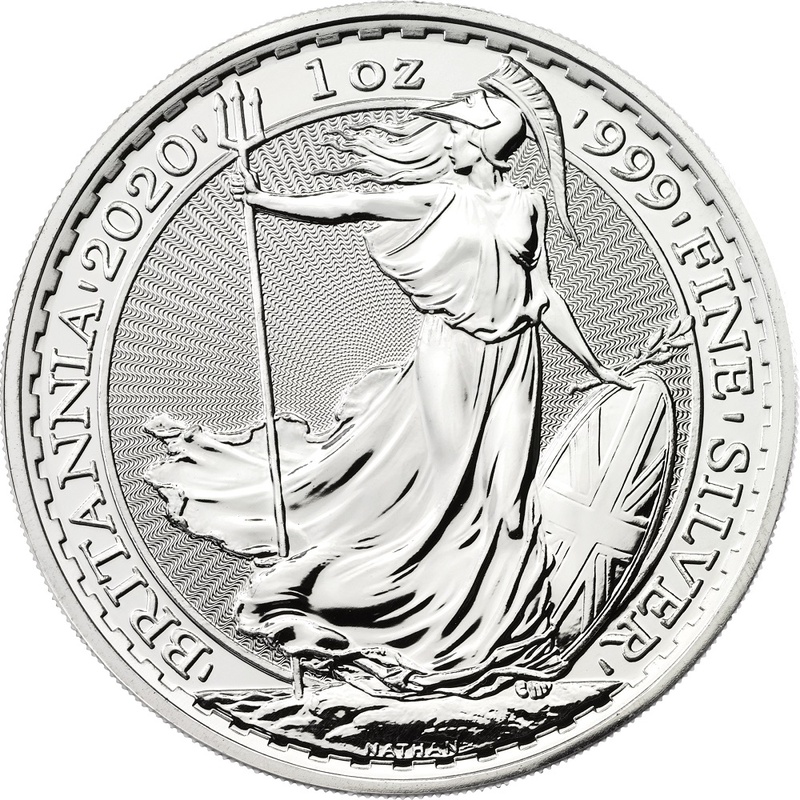 Ασημένιο Νόμισμα Britannia 2020 - 1 ουγγιά